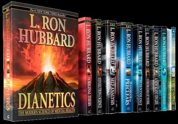 Dianetics and Scientology books package